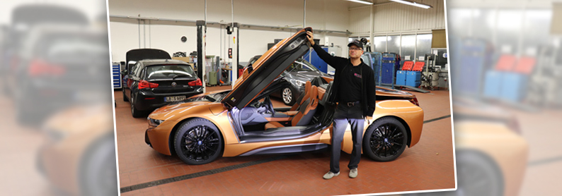 Treffen der Unternehmerrunden Reutlingen/Eningen bei der BMW ahg