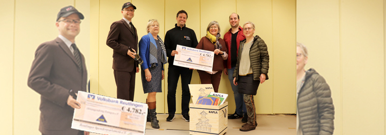 Managerbund und APROS mit Spendenparlament Reutlingen unterwegs