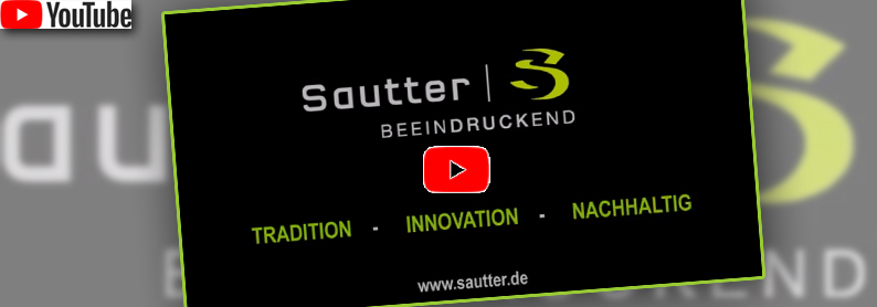 Neues Youtube Video Sautter GmbH